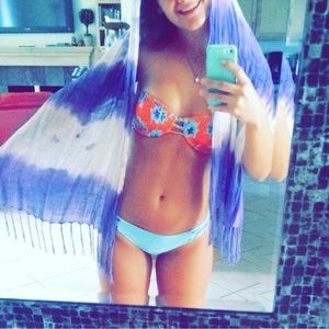 🌺Vintage🌺 ACACIA SWIMWEAR La Perouse Top Vintage Aloha Size Small